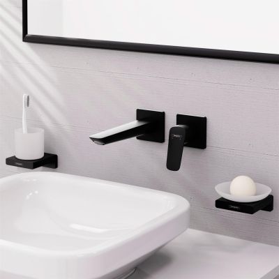 Hansgrohe Logis 71256670 bateria umywalkowa podtynkowa czarny