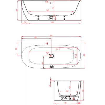 Hoesch iSensi 3865010 wanna narożna 180x80 cm