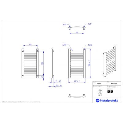 Zestaw Instal Projekt 606400001C31, RET4070C31