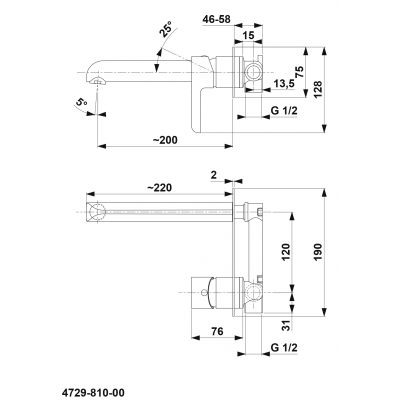 KFA Armatura Angelit 472981000 bateria umywalkowa