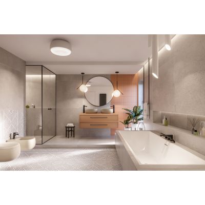 KFA Armatura Mokait 553521081 bateria wannowo-prysznicowa nawannowa czarny