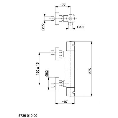 KFA Armatura Moza 573601000 bateria prysznicowa