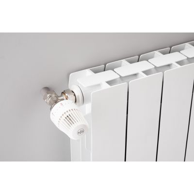 KFA Armatura ADR 76306044 grzejnik pokojowy 57x48.3 cm podłączenie boczne biały