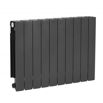 KFA Armatura ADR 76310061 grzejnik pokojowy 57x80.5 cm podłączenie boczne grafitowy