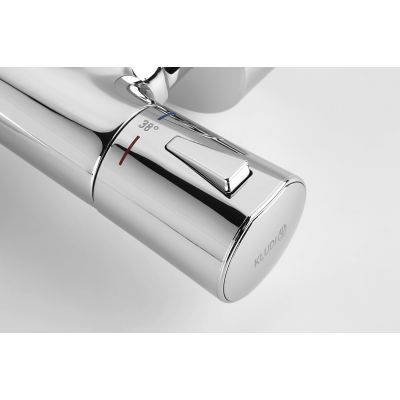 Kludi Zenta 351010538 bateria wannowo-prysznicowa ścienna chrom