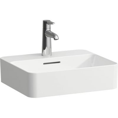 Laufen Val H8122804001041 umywalka 45x38 cm prostokątna nablatowa biała