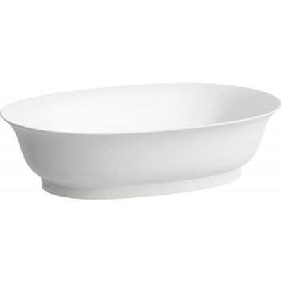 Laufen The New Classic H8128524001121 umywalka 55x38 cm owalna nablatowa biała