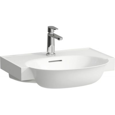Laufen The New Classic H8138537571081 umywalka 60x48 cm półokrągła ścienna-meblowa biała