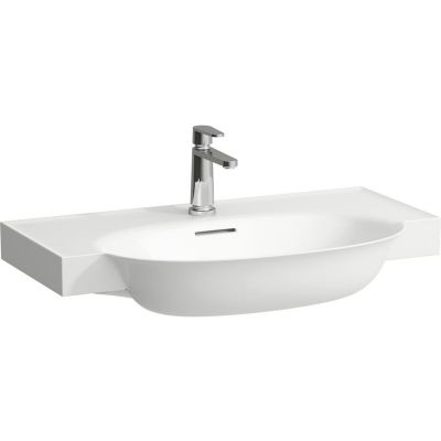 Laufen The New Classic H8138550001081 umywalka 80x48 cm półokrągła ścienna-meblowa biała