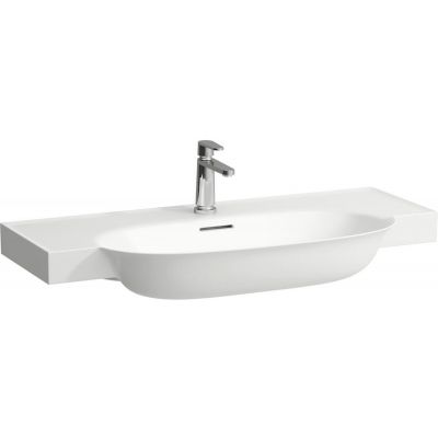 Laufen The New Classic H8138570001091 umywalka 100x48 cm półokrągła ścienna-meblowa biała