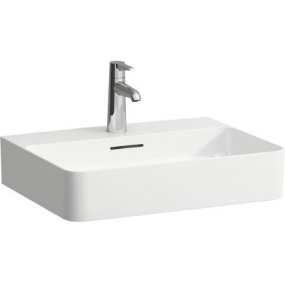 Laufen Val H8162827571041 umywalka 55x42 cm prostokątna ścienna-nablatowa biała