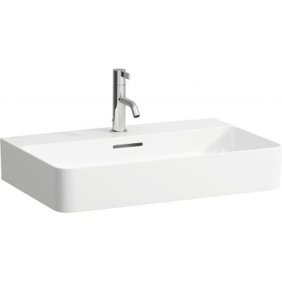 Laufen Val H8162844001041 umywalka 65x42 cm prostokątna ścienna-nablatowa biała