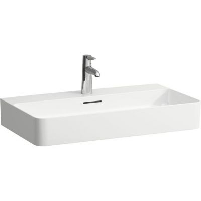 Laufen Val H8162857571041 umywalka 75x42 cm prostokątna ścienna-nablatowa biała