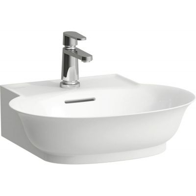 Laufen The New Classic H8168527571091 umywalka 50x45 cm półokrągła ścienna-meblowa biała