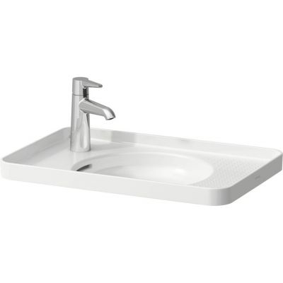Laufen Val H8172810001051 umywalka 55x36 cm prostokątna wpuszczana biała