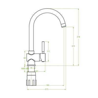 Laveo Lete BQX468D bateria kuchenna