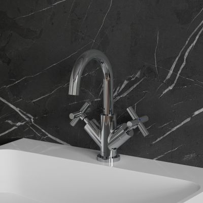 Omnires Modern C301CR bateria umywalkowa stojąca chrom