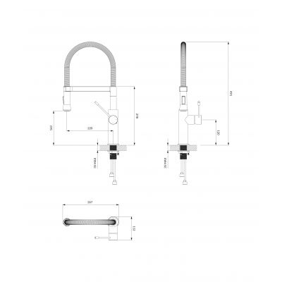 Omnires X3 X3CR bateria kuchenna