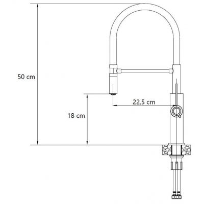 Quadron Gemma 3623501BSBL bateria kuchenna czarny