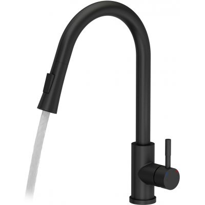 Quadron Julia 3673500BLM bateria kuchenna stojąca czarny