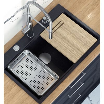 Quadron Marilyn Q Line 3523527BLM bateria kuchenna czarny