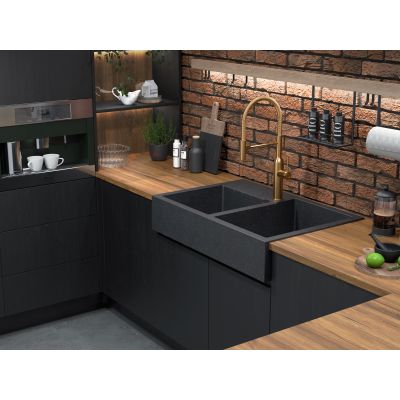 Quadron Marilyn Q Line 3523527BLM bateria kuchenna czarny