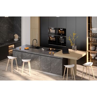 Quadron Morgan HB8304U7FMBSP2O zlewozmywak graniteq 56.5x49.5 cm czarny