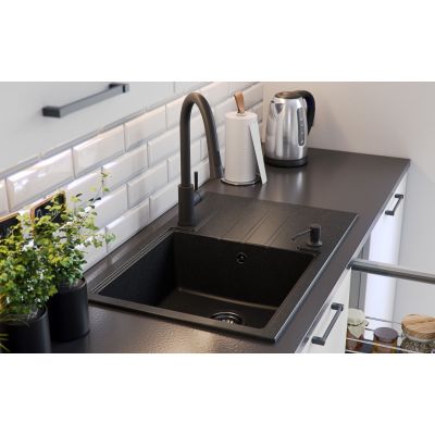 Quadron Julia 3673500BLM bateria kuchenna stojąca czarny