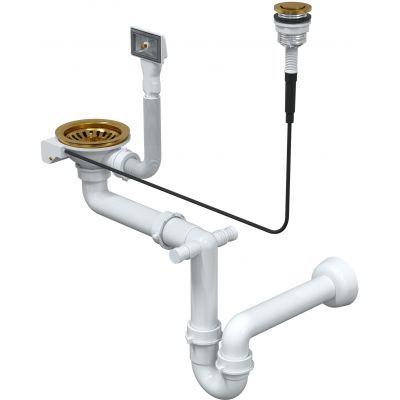 Quadron Marc HQM7650U8FMPVDG1 zlewozmywak graniteq 75x49 cm czarny