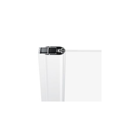 Ravak Chrome 1QV70100Z1 drzwi prysznicowe 90 cm uchylne biały połysk/szkło przezroczyste