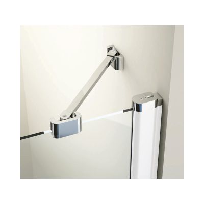 Ravak Chrome 3Q170100Z1 kabina prysznicowa 90x90 cm półokrągła biały połysk/szkło przezroczyste