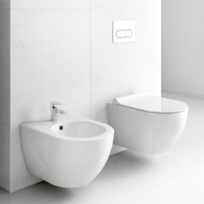 Ravak Chrome X01535 miska wc wisząca bez kołnierza biały połysk