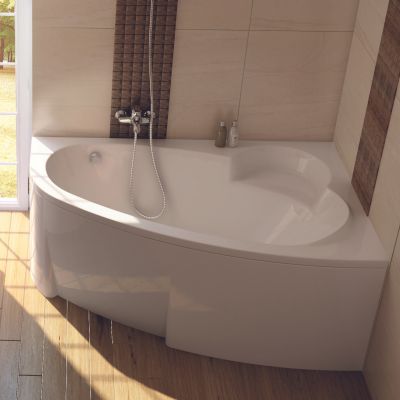 Ravak Asymmetric C471000000 wanna narożna 160x105 cm prawa biała