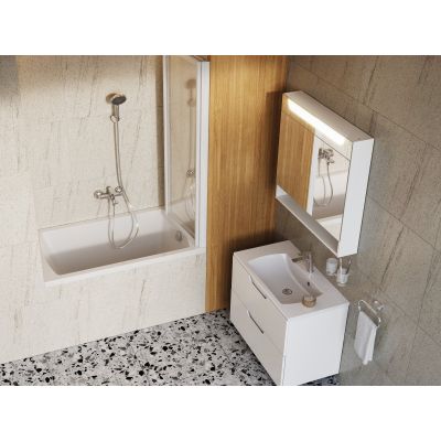 Ravak Classic II CC11000000 wanna prostokątna 120x70 cm biała