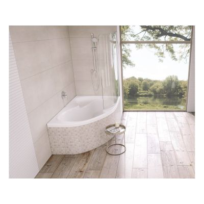 Ravak Rosa II CJ21000000 wanna narożna 150x105 cm prawa biała