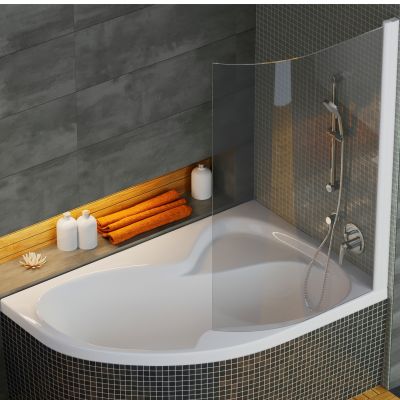 Ravak Rosa II CL21000000 wanna narożna 160x105 cm prawa biała