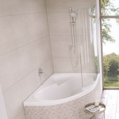 Ravak Rosa II CL21000000 wanna narożna 160x105 cm prawa biała