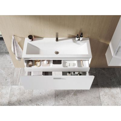 Ravak Clear XJJ01110000 umywalka 100x38 cm prostokątna meblowa biała