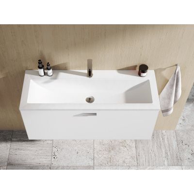 Ravak Clear XJJ01110000 umywalka 100x38 cm prostokątna meblowa biała