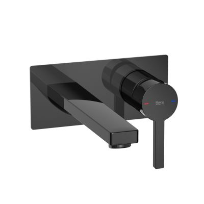 Roca Naia Black A5A3596CN0 bateria umywalkowa podtynkowa czarna