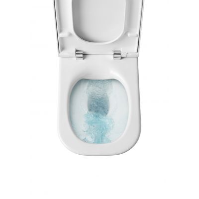 Roca Meridian A34624L000 miska wc wisząca bez kołnierza biały