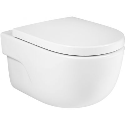 Roca Meridian A34624L000 miska wc wisząca bez kołnierza biały