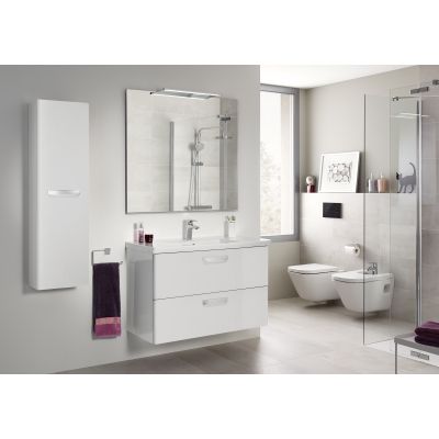 Roca Gap Square A3270Y8000 umywalka 60x37 cm prostokątna wpuszczana biała