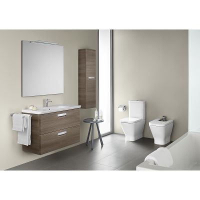 Roca Gap Square A3270Y8000 umywalka 60x37 cm prostokątna wpuszczana biała