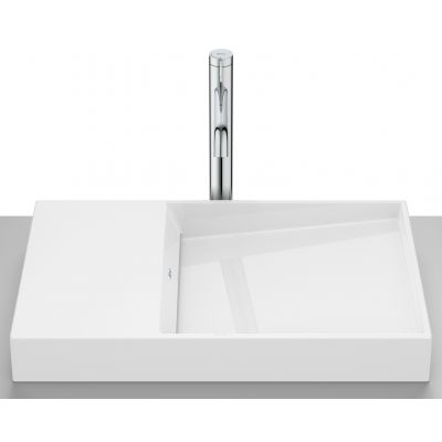 Roca Horizon A32727900B umywalka 60x38 cm nablatowa biała