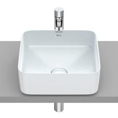 Roca Inspira A327532630 umywalka 37x37 cm kwadratowa nablatowa