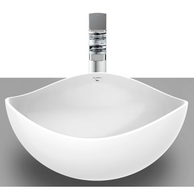 Roca Ohtake A327A15000 umywalka 38x38 cm nablatowa biała