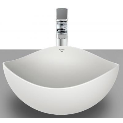 Roca Ohtake A327A15620 umywalka 38x38 cm nablatowa biała