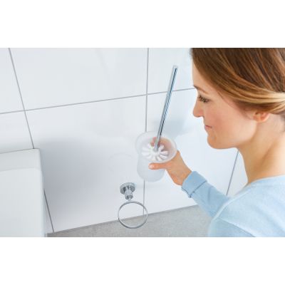 Tesa Loxx 402740000000 szczotka toaletowa ścienna chrom