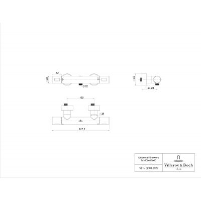 Zestaw Villeroy & Boch TVS000017000K5, TVS109007000K5